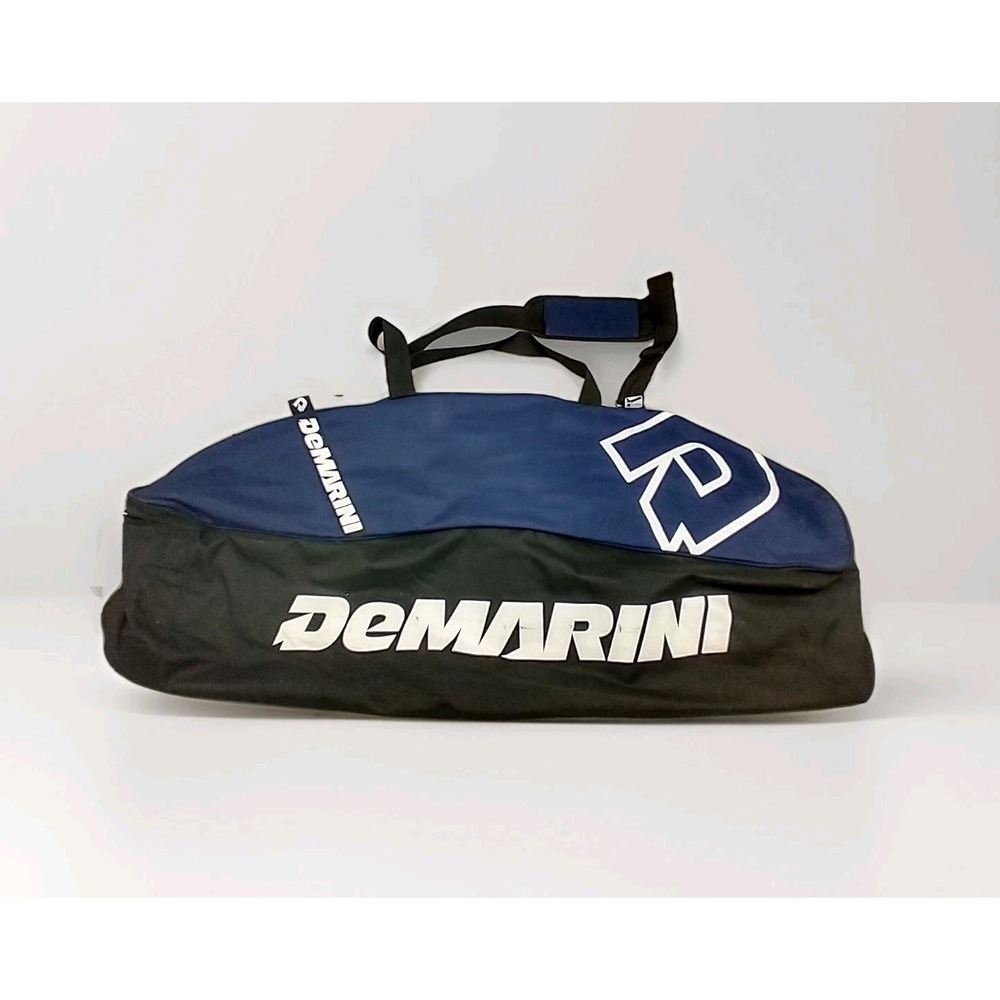 DeMarini Travel Bat Baseball Softball Bag Hangable Black Blue 36 X 10